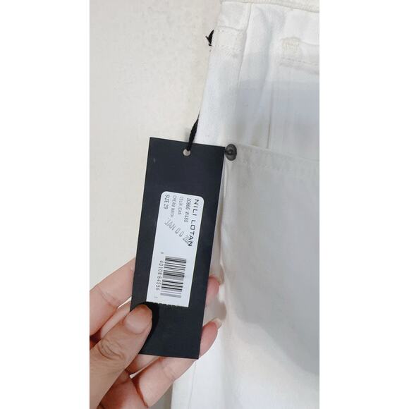 Nili Lotan Celia Jean in Cream Wash 29” - Picture 11 of 12